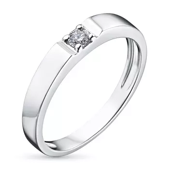 Кольцо из белого золота с бриллиантом э4001кц06159100