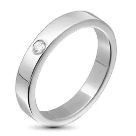 Кольцо из белого золота с бриллиантом э0101кц08110300