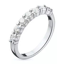 Кольцо из белого золота с бриллиантом э09к031421