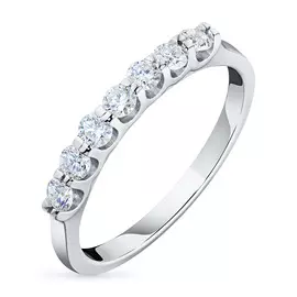 Кольцо из белого золота с бриллиантом вг09к021917