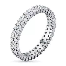 Кольцо из белого золота с бриллиантом э0901кц06182300