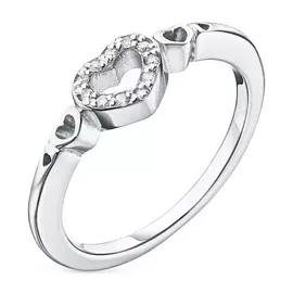 Кольцо из белого золота с бриллиантом э0901кц04211012