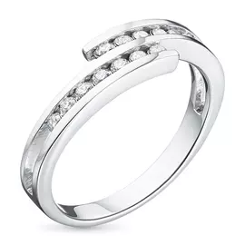 Кольцо из белого золота с бриллиантом э0901кц06105300