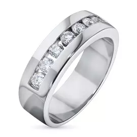 Кольцо из белого золота с бриллиантом э0901кц07153500