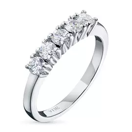 Кольцо из белого золота с бриллиантом э0901кц10161600