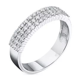 Кольцо из белого золота с бриллиантом э0901кц11191290