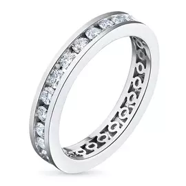 Кольцо из белого золота с бриллиантом э0901кц12093600