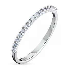 Кольцо из белого золота с бриллиантами э0901кц12153500