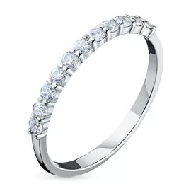 Кольцо из белого золота с бриллиантом э0901кц12153600