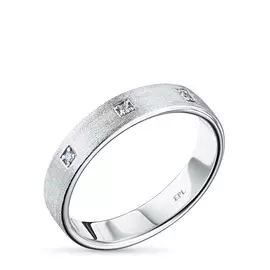 Кольцо из белого золота с бриллиантами э1401кц05210555