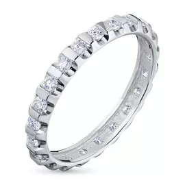 Кольцо из белого золота с бриллиантом БВ09к051999