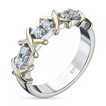 Кольцо из комбинированного золота э4812кц06164900