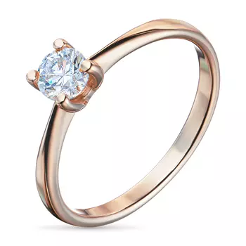 Кольцо из красного золота э0212кц04164200_white