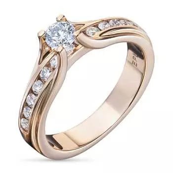 Кольцо из красного золота э0212кц09150600_white