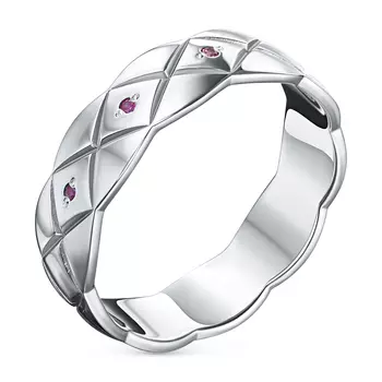 Кольцо из серебра э0604кц06184300