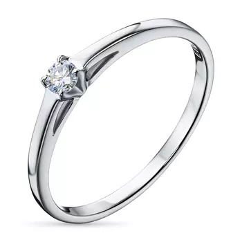 Кольцо из серебра э0612кц02159500_white