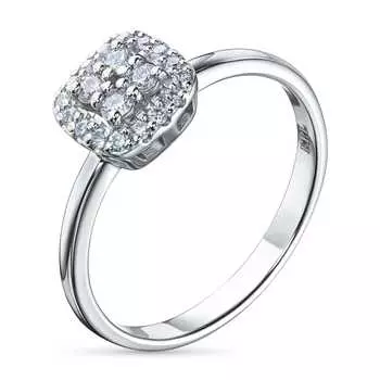 Кольцо из серебра э0612кц04193800_white