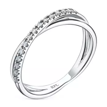 Кольцо из серебра э0612кц04210116_white