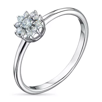 Кольцо из серебра э0612кц07191000