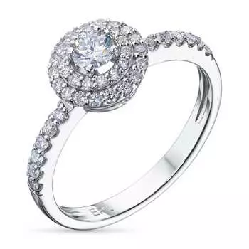 Кольцо из серебра э0612кц08184800_white