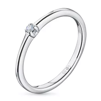 Кольцо из серебра э0612кц09152400_white