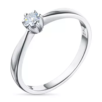 Кольцо из серебра э0612кц09152700_white