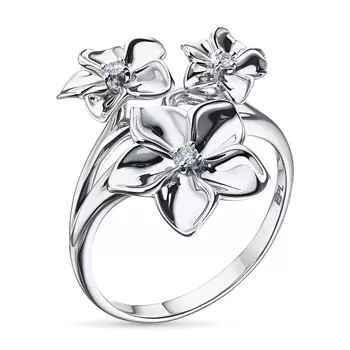 Кольцо из серебра э0612кц09184000