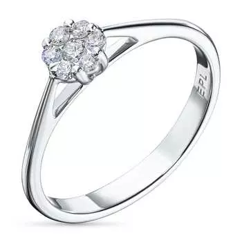 Кольцо из серебра э0612кц10134800_white