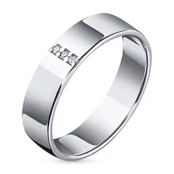 Кольцо из серебра э0612кц10153700_white