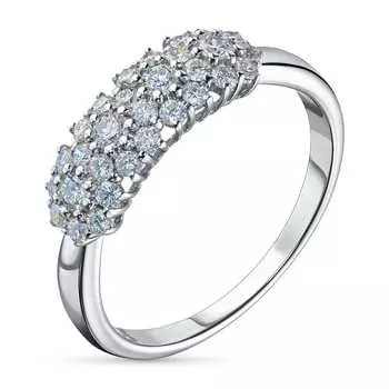 Кольцо из серебра э0612кц10170100_white