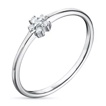 Кольцо из серебра э0612кц11220501_white