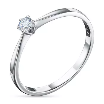 Кольцо из серебра э0612кц12154500_white