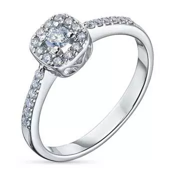Кольцо из серебра э0612кц12195520_white