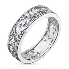 Кольцо из серебра с аметистом э0607кц03152800