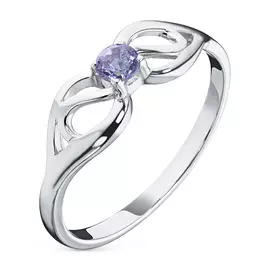 Кольцо из серебра с аметистом э0607кц04200100