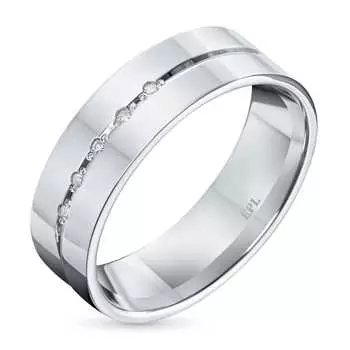 Кольцо из серебра с бриллиантами э0601кц05220115