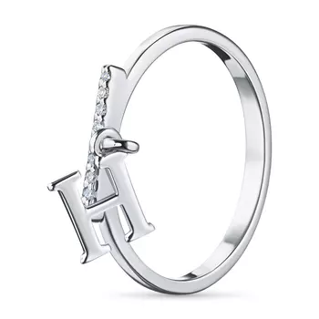 Кольцо из серебра с бриллиантами э0601кц08211005