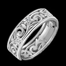 Кольцо из серебра с бриллиантами э06к031528