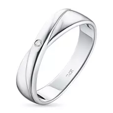 Кольцо из серебра с бриллиантом э0601кц02184900