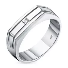 Кольцо из серебра с бриллиантом э0601кц02199300