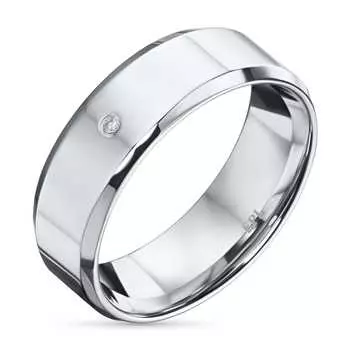 Кольцо из серебра с бриллиантом э0601кц05220113