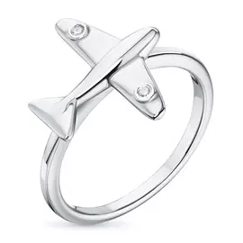 Кольцо из серебра с бриллиантами э0601кц06210103