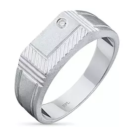 Кольцо из серебра с бриллиантом э1701кц02182400