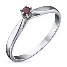 Кольцо из серебра с гранатом э0601кц12154300