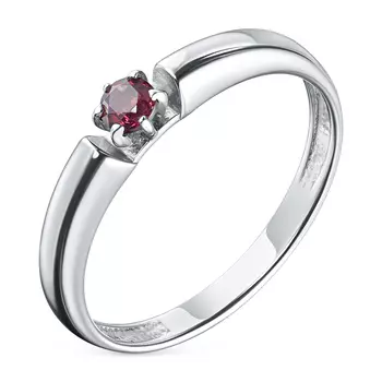 Кольцо из серебра с гранатом э0606кц02159400