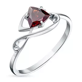 Кольцо из серебра с гранатом э0606кц04200023