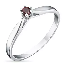 Кольцо из серебра с гранатом э0606кц04203001