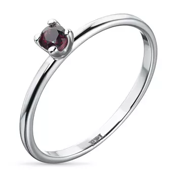 Кольцо из серебра с гранатом э0606кц07200355