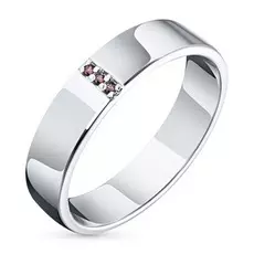 Кольцо из серебра с гранатом э0606кц10153700