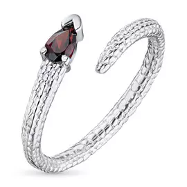 Кольцо из серебра с гранатом э0606кц10200375